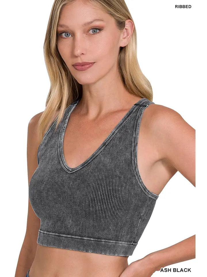 Rib Crop Tank