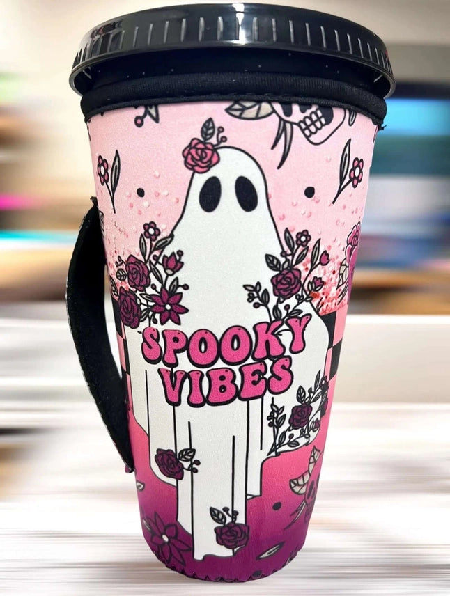 20oz Spooky Vibes Cup Sleeve