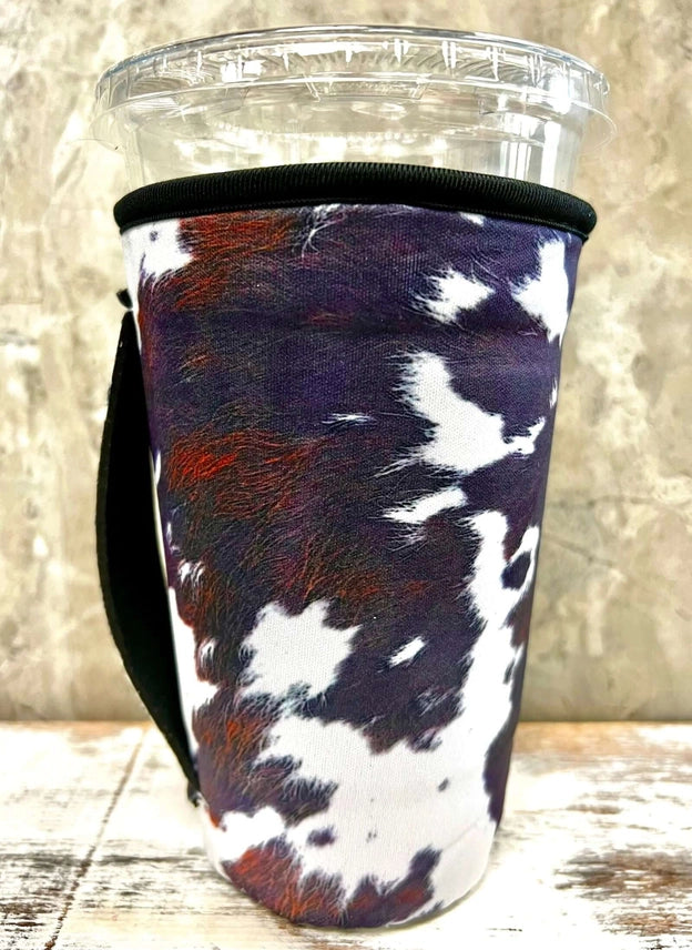 30oz Cow Print Sleeve