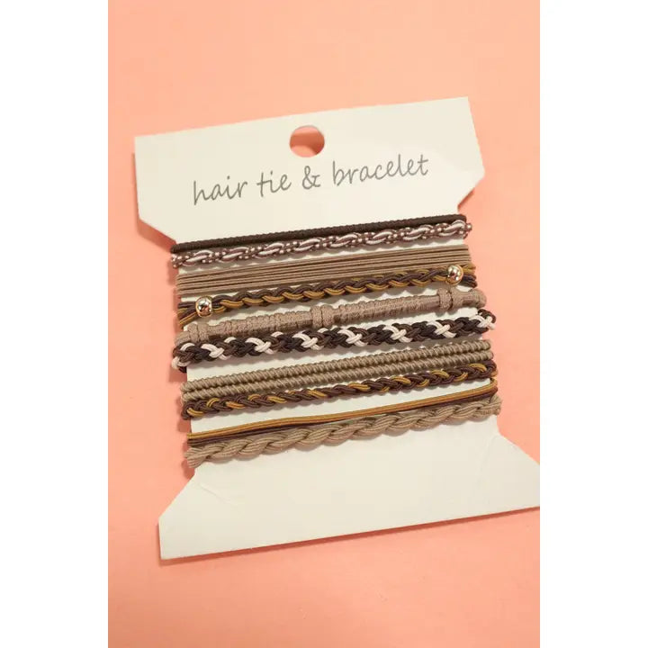 Boho Know Bracelet Hair Ties
