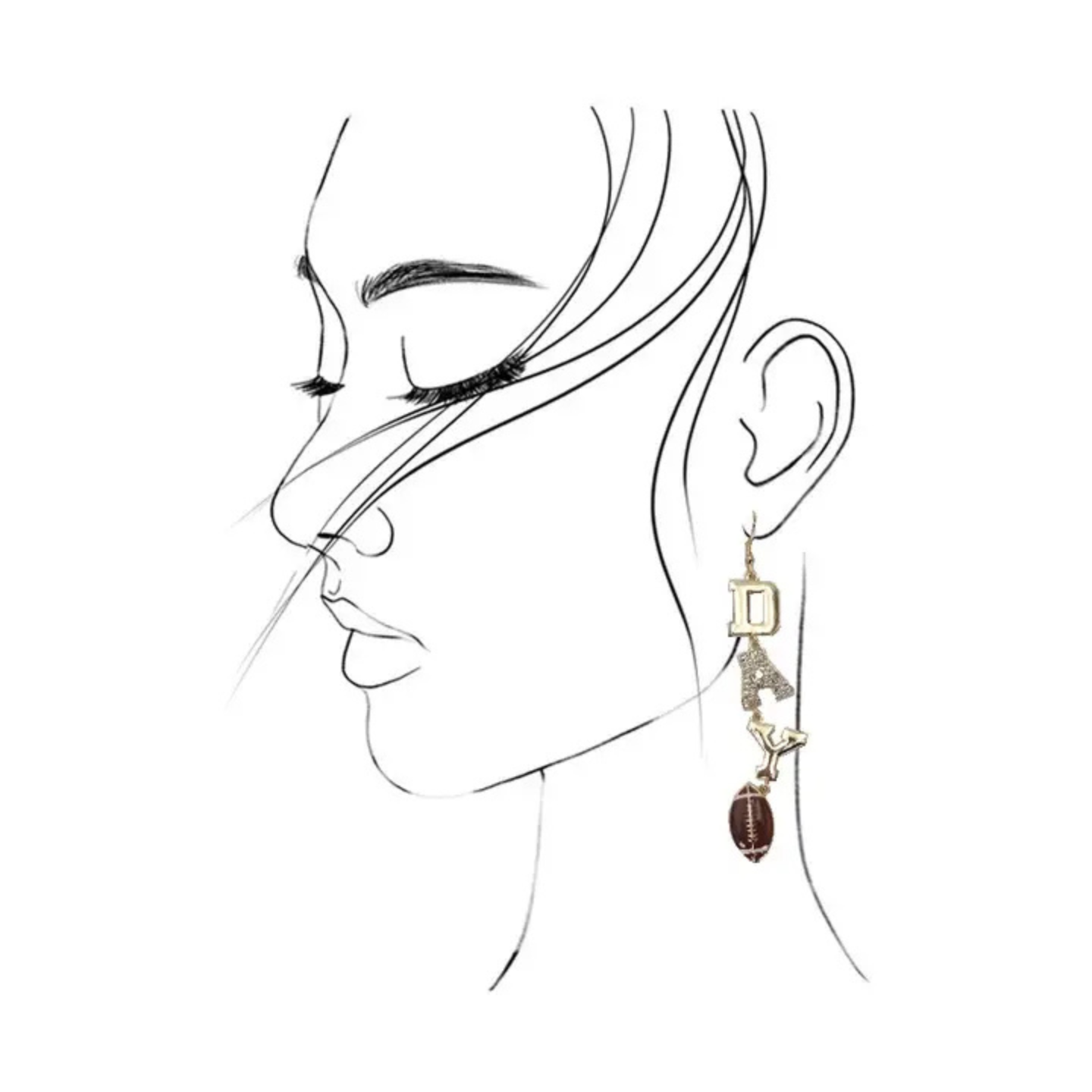 Game Day Earrings