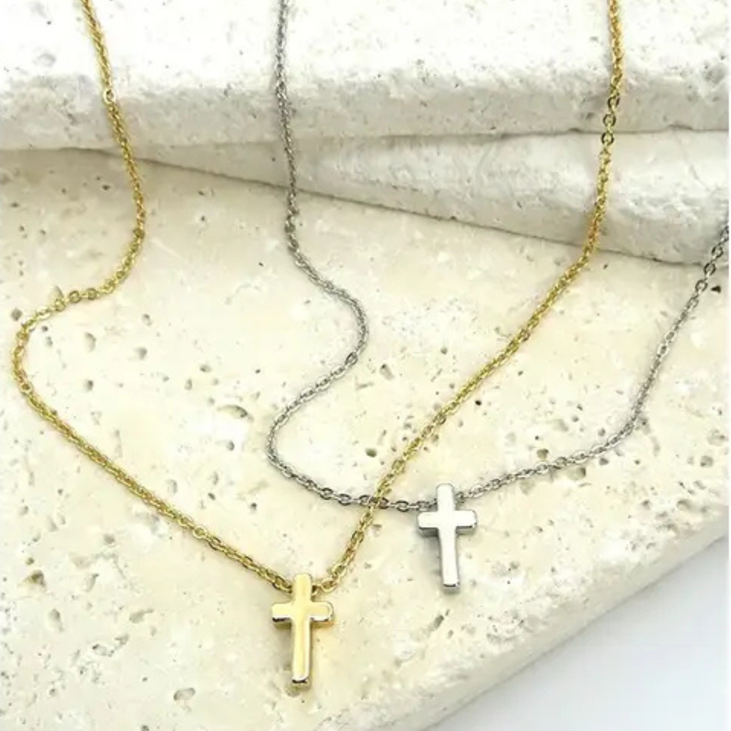 Mini Cross Necklace