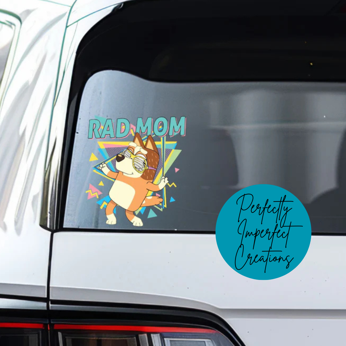 Rad Mom Blue Dog