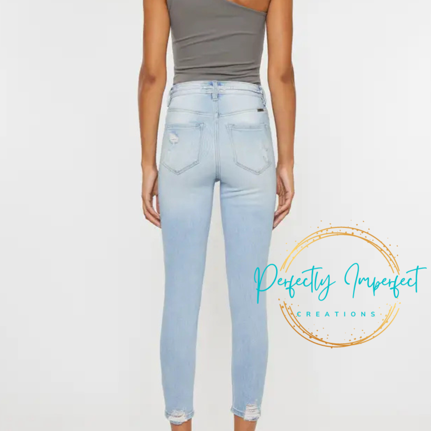 Light High Rise Kan Can Jeans