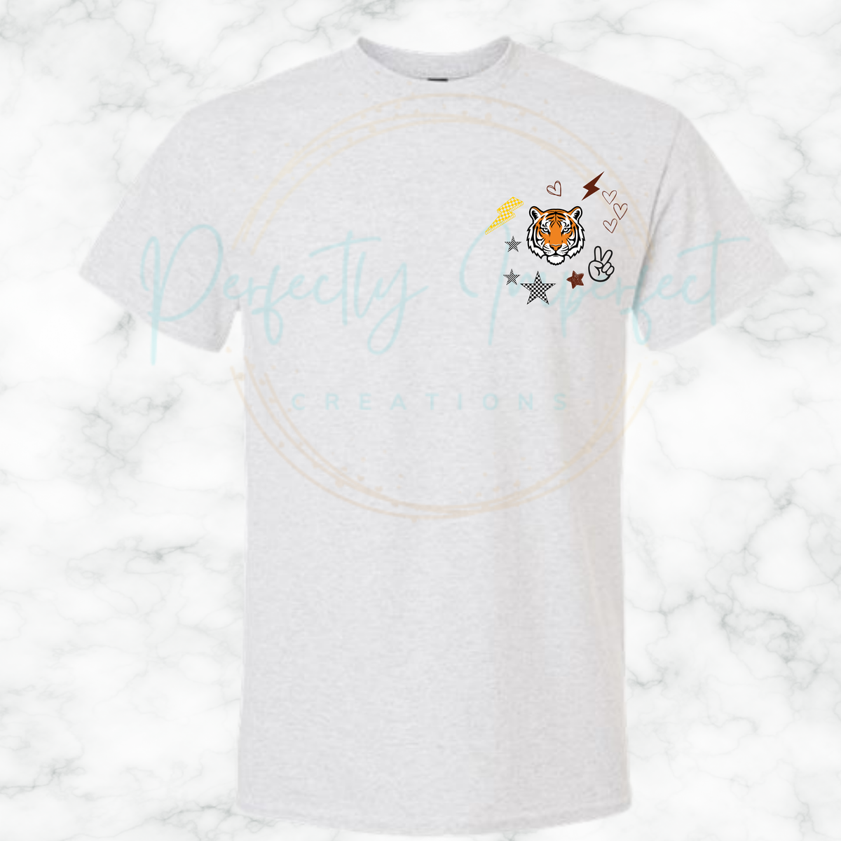 Preppy Collage Adult T-Shirt