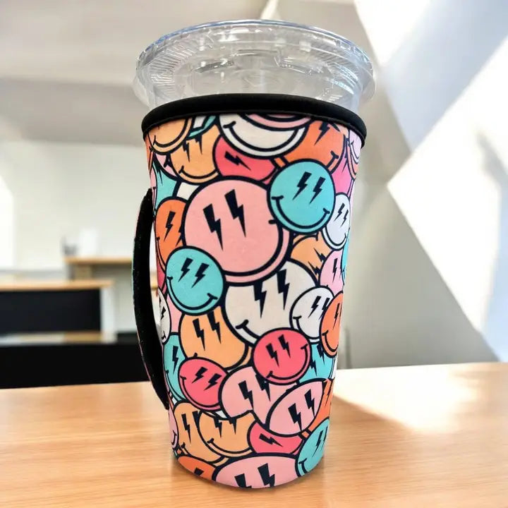 20oz Smiley Cup Sleeve