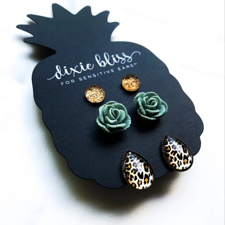 Toasted Marshmallow Druzy Stud Earrings