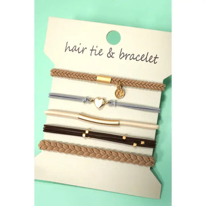 Boho Knot Bracelet Hair Ties