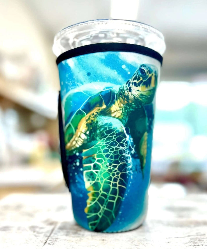 20oz Sea Turtle Cup Sleeve