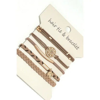 Boho Knot Bracelet Hair Ties
