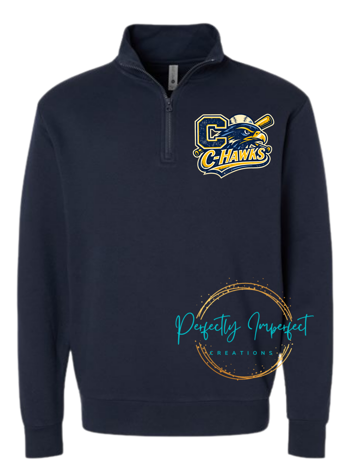 Vintage Hawk 1/4 zip