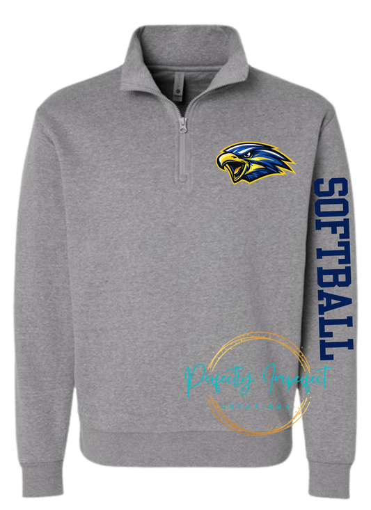 C-Hawk 1/4 zip with Sleeve Design