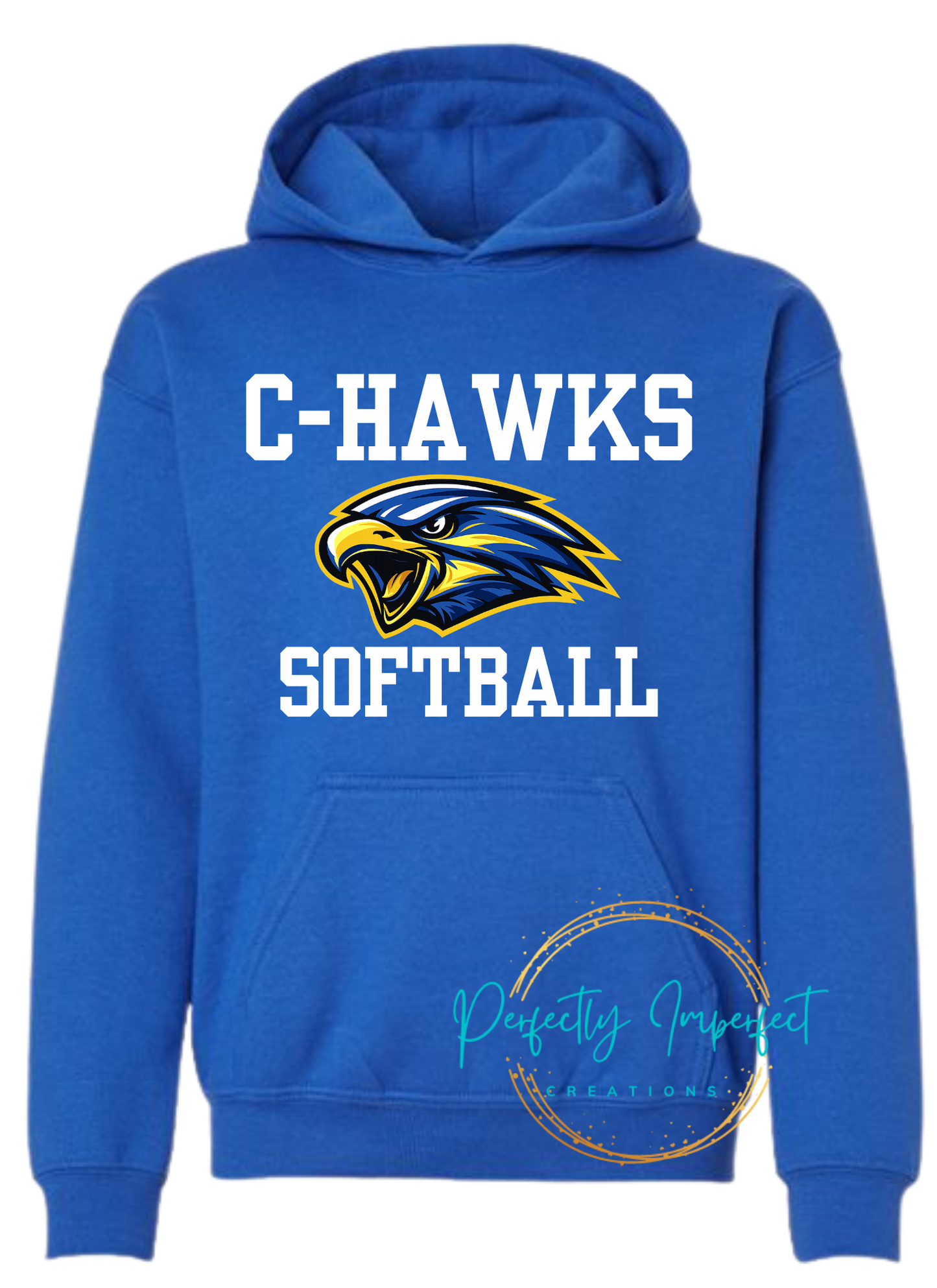Youth Varsity Hawks Basic Hoodie