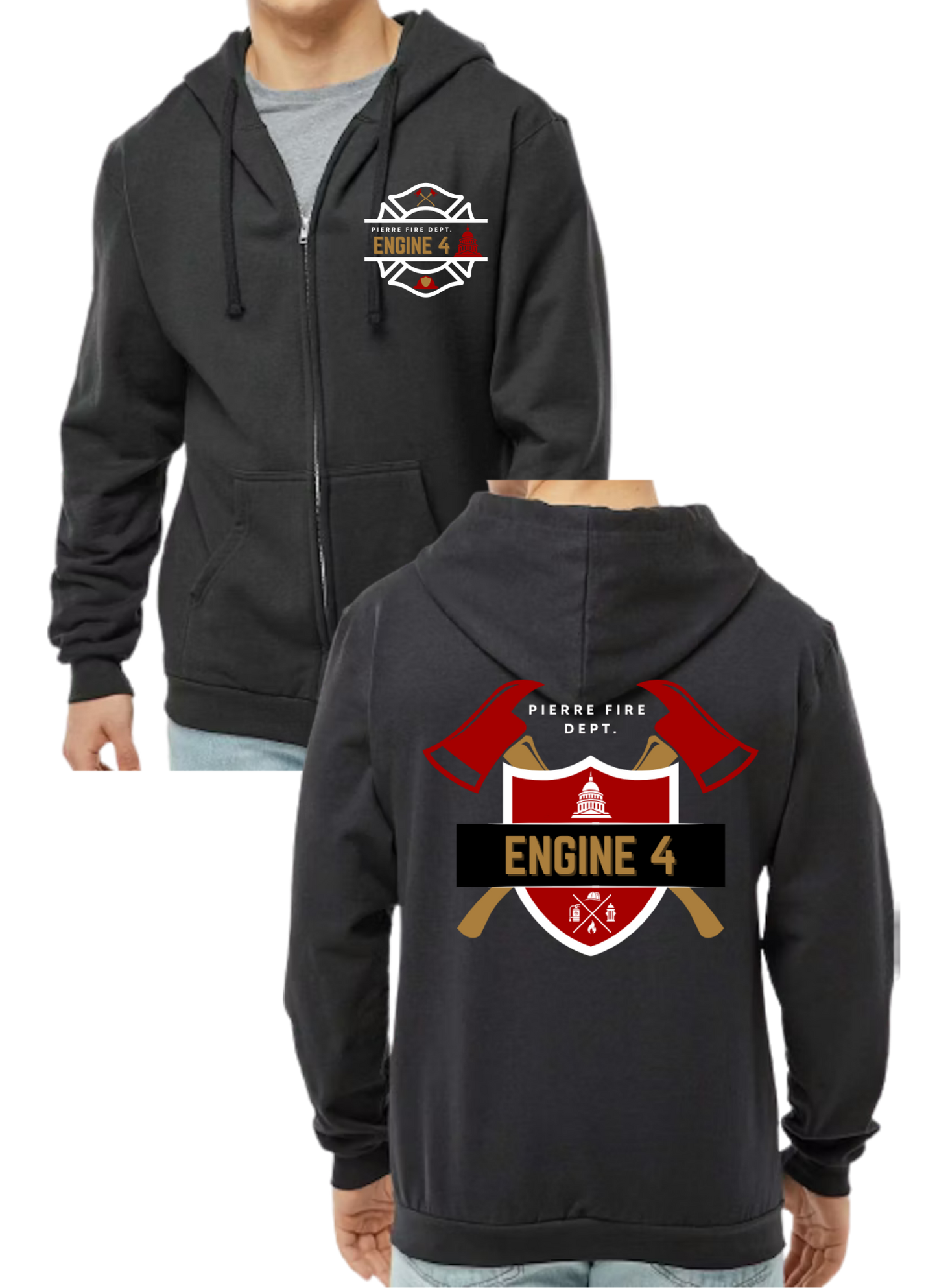 Zip Up Hoodie