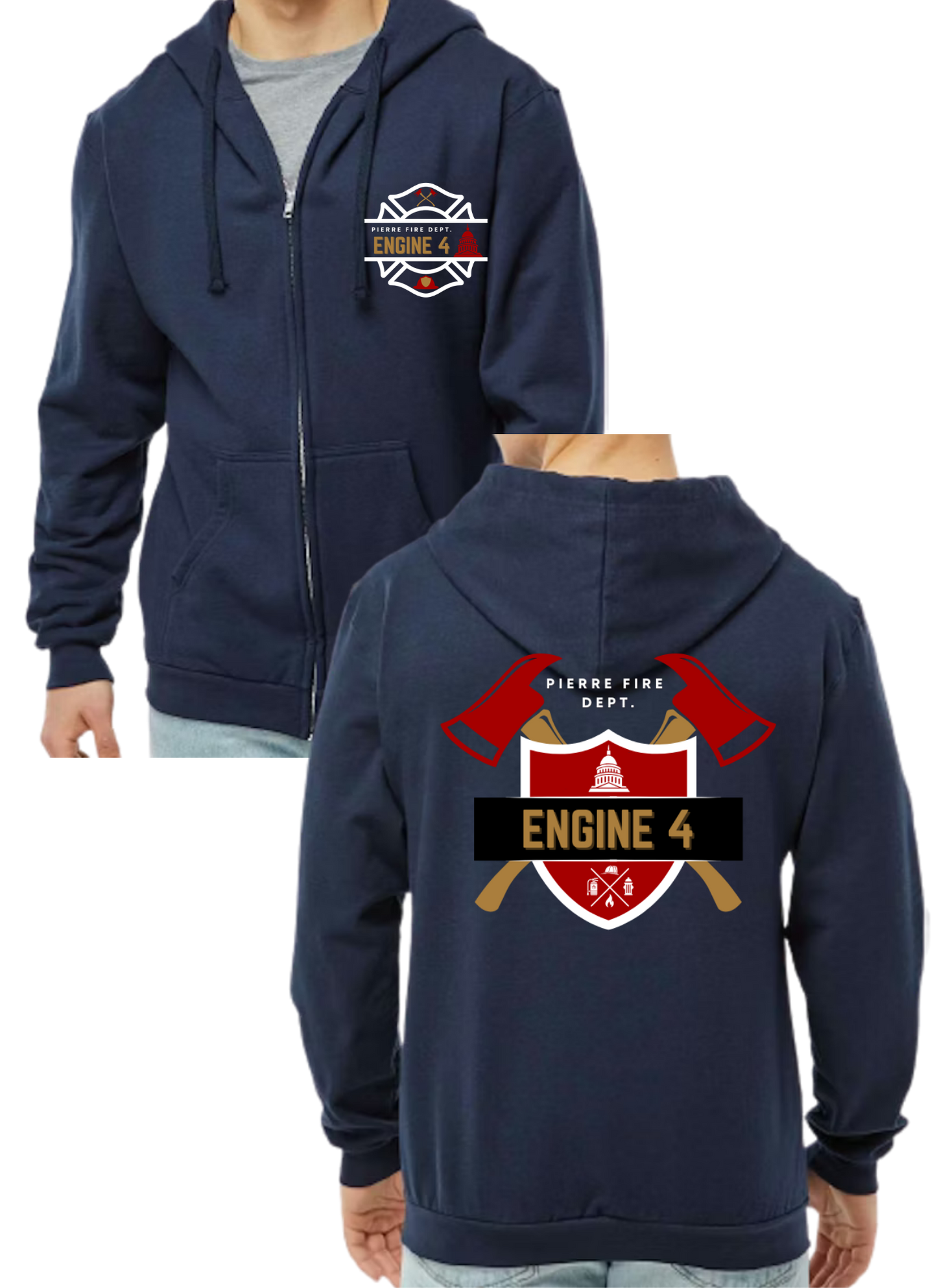 Zip Up Hoodie