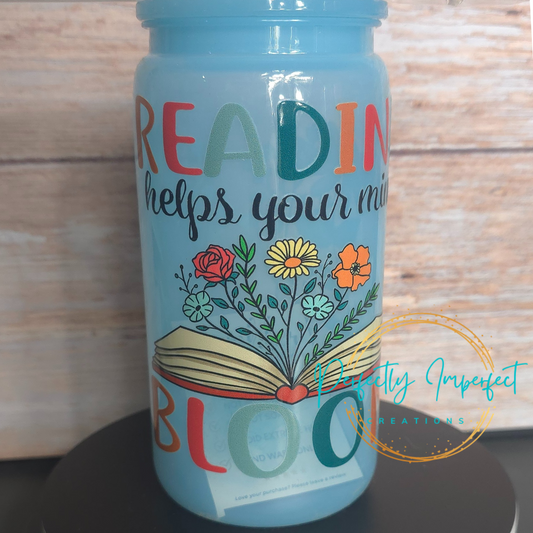 Reading helps your mind bloom