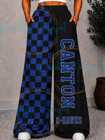 Blue & Black