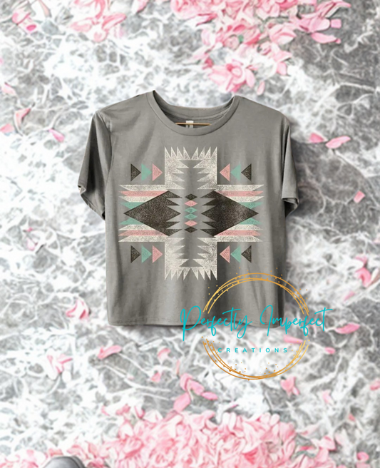 Aztec Crop Top