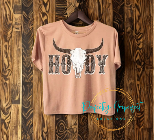 Howdy Crop Top