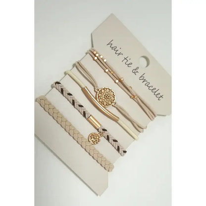 Boho Knot Bracelet Hair Ties