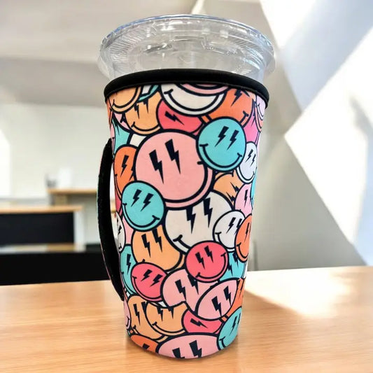 20oz Smiley Cup Sleeve