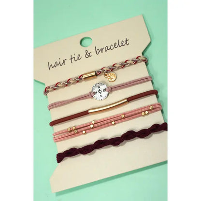 Boho Knot Bracelet Hair Ties