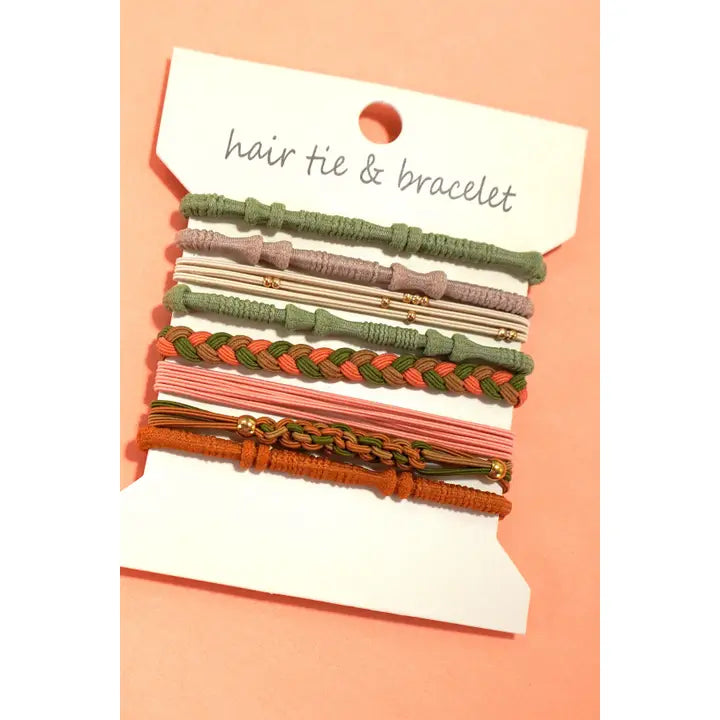 Boho Know Bracelet Hair Ties