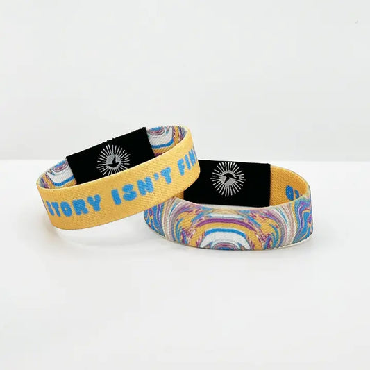 Your Story Isn't Finished NFC Positivity Bracelet